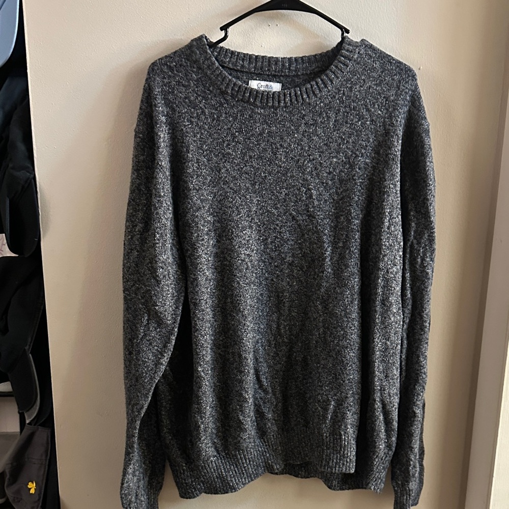 Croft & Barrow Charcoal Crewneck Sweater